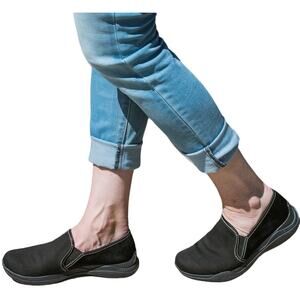 Kuru Cruise Slip On Sneakers Casual Walking Shoe Suede Leather Blue 8